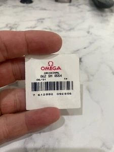 Omega Cristal de Zafiro 062SN0554 Nuevo Paquete Blister Estuche 595.0101 y MÁS - Imagen 1 de 1