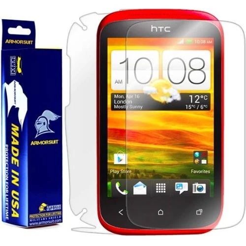 ArmorSuit MilitaryShield HTC Desire C Screen Protector + Full Body Skin USA - Image 1 of 4