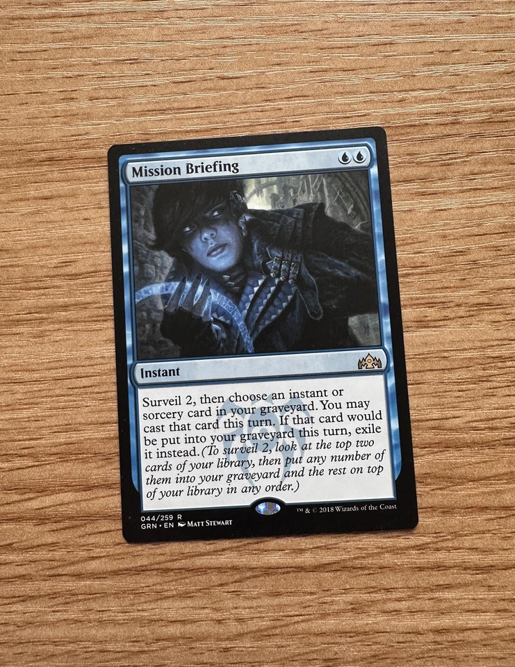 Mission Briefing - NM - MTG Guilds of Ravnica - Magic the Gathering - Image 1 of 1