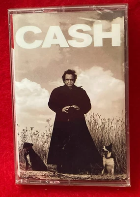 CASH Johnny Cash American Recordings Brand NEW Factory Sealed Cassette Tape 1994 - Image 1 of 4