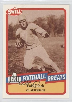 1989 Swell Football Greats Dutch Clark #4 HOF - Image 1 of 2