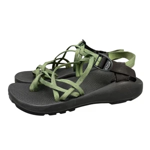 Chaco Sandals Womens 9 Green Adjustable Straps Durable Sole Outdoor Adventure - Bild 1 von 12