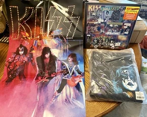 KISS Unmasked 45th Anniversary Picture Disc +Unmasked Zip Hoodie: Large #2**/500 - Picture 1 of 12