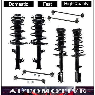 Puntales delanteros y traseros originales con barra estabilizadora para Toyota Avalon 2004 3,0 L Foto 1 de 2