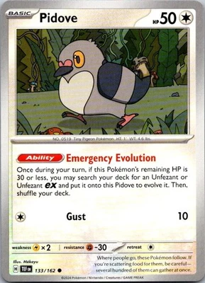 Pidove 133/162 SV05: Temporal Forces Regular - Image 1 of 2