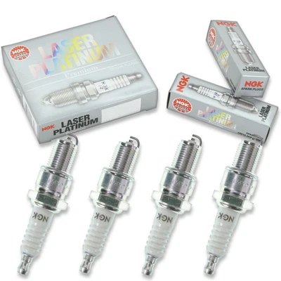 4 шт лазерных платиновых свечей зажигания NGK для 2006-2013 Audi A3 2,0 л 2,0 л L4 - sv - Изображение 1 из 4