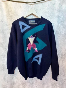 Pringle of Scotland Nick Faldo Vintage Wool Sweater Scotland Jumper Size XL - Picture 1 of 14