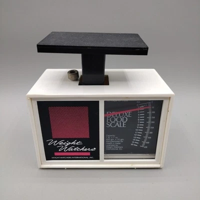 Vintage 1988 Weight Watchers Deluxe Food Scale Modelo 3125 Excelente Estado Foto 1 de 4