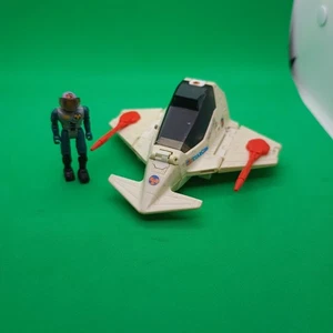 Coleco Starcom F-1400 Starwolf Flexwing Astro Fighter completo con actiongigure - Imagen 1 de 10