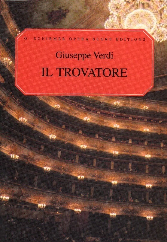 Verdi Il Trovatore Piano Vocal Score Giuseppe Verdi Sheet Music - Image 1 of 1
