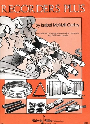 Recorders Plus by Isabel McNeill Carley - Image 1 of 2