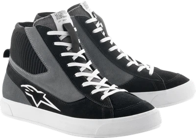 Alpinestars Stated Motorcycyle Riding Shoes Black/Gray/White US 9.5 / EU 42.5 - Image 1 of 4