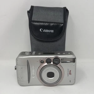 Canon Sure Shot 80u 35mm Point & Shoot Film Camera, Silver Tested - Picture 1 of 8