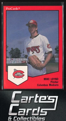 Mike Loynd 1989 ProCards Minor League Team Sets #147 Columbus Mudcats - Image 1 of 2