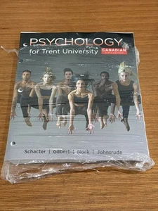 Psychology 6E Loose Leaf w/ Achieve 2T Access Canadian Sixth Edition - UNUSED - Picture 1 of 24