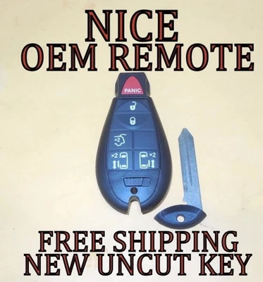 OEM 08-16 CHRYSLER TOWN & COUNTRY MANDO A DISTANCIA SIN LLAVE FOBIK IYZ-C01C 56046704 AE Foto 1 de 2