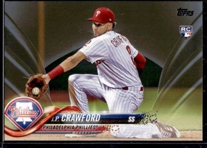 2018 Topps Series 1 GOLD #219 J.P. Crawford 0347/2018 Phillies Rookie RC - Picture 1 of 2