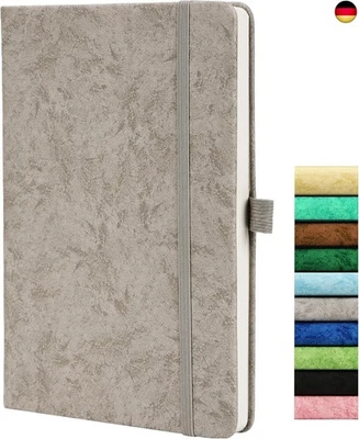 BEINUSHOR Dotted Notizbuch, A5 Dotted Journal mit 120GSM Papier, 164 Seiten Dotted