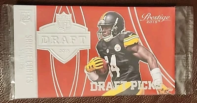2015 Panini Prestige Draft Picks Jumbo Red Sammie Coates #9 Rookie RC Steelers - Image 1 of 2