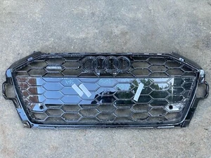 Audi A4 B9/9.5 Front Grill Genuine Black Edition 2019-2024 8W0853651EB - Picture 1 of 5