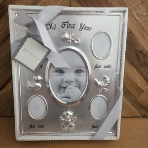 First Year Baby Picture Frame By First Impressions - Picture 1 of 9