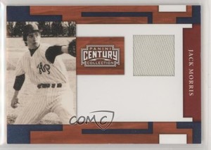 2010 Panini Century Collection Materials Jerseys /50 Jack Morris #62 HOF