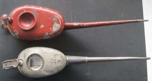 2 alte antike Ölkännchen - Länge 37 cm (# 158) - Bild 1 von 4