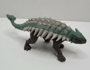 Jurassic World Roarivores Ankylosaurus Figure Dinosaur Roars Tail Moves Mattel - Picture 1 of 8