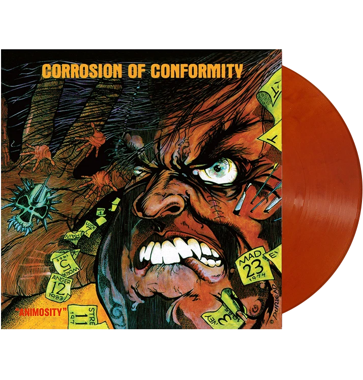 CORROSION OF CONFORMITY - 'Animosity' LP (Orange/Brown) - Image 1 of 1