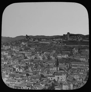 CIELO BAJO GRANADA SPAIN C1890 ANTIQUE Magic Lantern Slide PHOTOGRAPH - Picture 1 of 3
