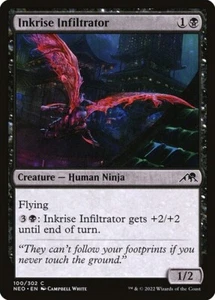 MTG-NM-Kamigawa: Neon Dynasty-Inkrise Infiltrator-100 - Picture 1 of 1