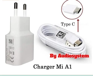 CARICA BATTERIE ORIGINALE XIAOMI CAVO TYPE C REDMI NOTE 9S PRO MI10 LITE 8 PRO W - Foto 1 di 1