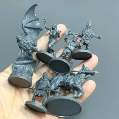6PCS Heroes Boss Minis  Hellboy The Board Game In Mexico Expansion Kickstarter  - Image 1 of 4