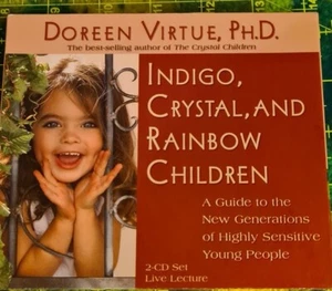 DOREEN VIRTUE - Indigo Crystal & Rainbow Children - 2 DISCS CD - Imagen 1 de 1