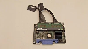 Dell 0WX072 PERC 5i SAS Raid Controller PCIe x8 Card W/Cables and Memory D-5 - Picture 1 of 2
