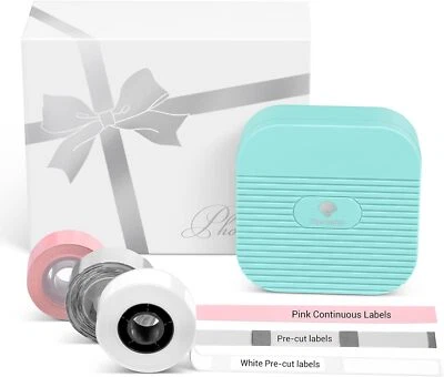 Phomemo Q30 / Q31 Bluetooth Etikettendrucker Beschriftungsgerät Selbstklebend+ - Bild 1 von 4