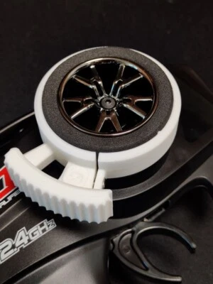 ClayPitRC Thumb Steer attachment for Traxxas TQ & TQi transmitters - Image 1 of 4