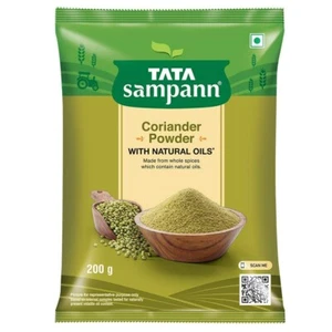 Polvo de cilantro Tata Sampann con aceites naturales, 200 g, envío sin polvo Dhania - Imagen 1 de 9