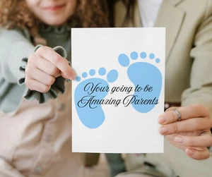 A5 Greeting Card Personalised New Parent Card - Picture 1 of 1