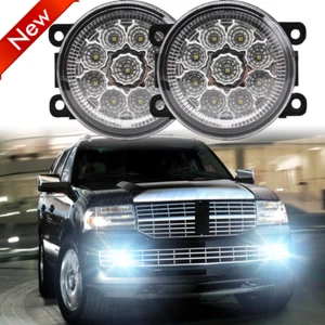 2pcs Front Bumper Fog Light Lamp For Lincoln Navigator 2007 2008-2014 Clear Lens - Picture 1 of 12