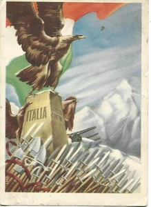 1942 ITALY FASCIST PROPAGANDA  FRONTIER GUARD - Picture 1 of 2