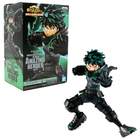IZUKU MIDORIYA DEKU My Hero Academia The Amazing Heroes Figure Banpresto Cover