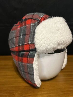 Carter's Buffalo Check Winter Hat 3-9 Months - Image 1 of 4