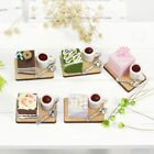 Dollhouse Miniature 1:12 Scale Cakes Coffee Set Dessert Shop Food Accessories