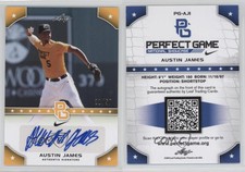 2015 Leaf Perfect Game National Showcase Gold /50 Austin James #PG-AJ1 Auto