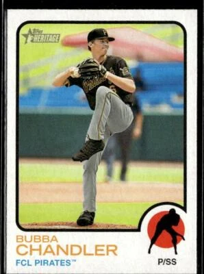 2022 Topps Heritage Minor League #69 Bubba Chandler - Image 1 of 2