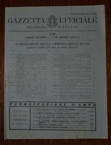 AMTSBLATT, MONATLICHER INDEX APRIL 1937 / JAHR XV (GA4) - Bild 1 von 1