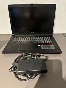 MSI gaming Laptop 17.3” With Original Box Gp72 Leopard Pro-694 GAMING NOTEBOOK - Picture 1 of 7