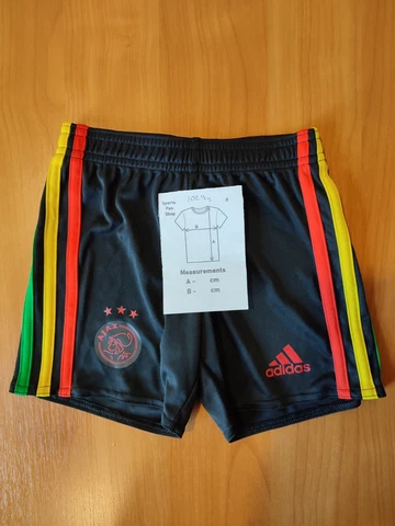Kids 3-4Y Ajax Amsterdam 2021 2022 third Sz 4T shorts Adidas football soccer 3rd Cover