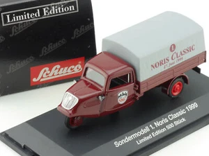 Schuco Tempo Tricycle 1. Noris Classic 1999 only 500 pieces top OVP 1601-30-34 - Picture 1 of 3